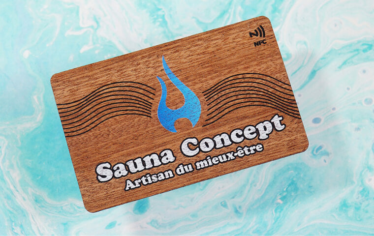 Custom Wood NFC Cards
